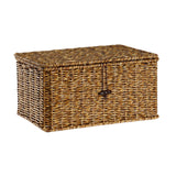 Maxbell Storage Basket with Lid Shelf Basket Storage for Kitchen Nursery Living Room 29 cmx21 cmx15 cm