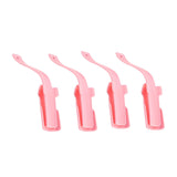 Maxbell 4x Shoe Horn Shoe Spoon Shoe Dressing Aid Boot Horn for Elderly Trainers Men pink