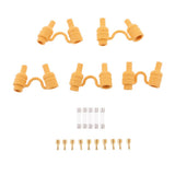Maxbell 4x5 Sets Waterproof AGC Fuse Holder Block Kit With 6X30mm Fast Blow Fuse