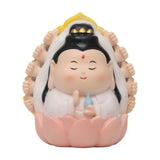 Maxbell Miniature Buddhist Statue Fengshui Decoration for Office Living Room Bedroom Guan Yin