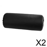 Maxbell 2xFoam Foot Pad Roller Soft Foam Roller Support for Strength Training Home Gym Black