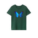 Maxbell Maxbell Women's T Shirt Summer Female Ladies Basic Tee Shirt for Hiking Sports Beach S Green