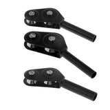 3pcs Fishing Rod Guide Roller Stainless Steel Tip Top Bearing Boat Trolling