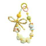 Maxbell Phone Charm DIY Decoration Handmade Beaded Phone Strap for Party Favors Gift Style A