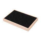 Maxbell Bangle Tray Rectangle Gifts Jewelry Displaying Wood Showcase Bracelet Holder black