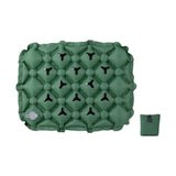 Maxbell Inflatable Seat Cushion Comfortable Foldable Pad for Climbing Hiking Outdoor Green