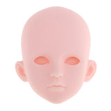 Maxbell Doll Head Sculpt & Nude Doll Female Ball-Jointed Doll Body Parts for 1/4 Bjd