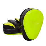Maxbell 1 Pair Boxing Pads Focus Pad Curved Punching Mitts for Practice Sanda Karate Green