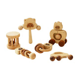 Maxbell 6 Pieces Wooden Baby Toys Kids Musical Toys for Kids Newborns Birthday Gifts