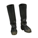 Maxbell 1/6 Scale Figure Boots Black Casual Miniature Shoes for 12 inch Male Figures