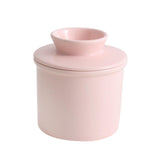 Maxbell Ceramic Butter Crock Practical Butter Jar with Lid for Soft Butter Cafe Home