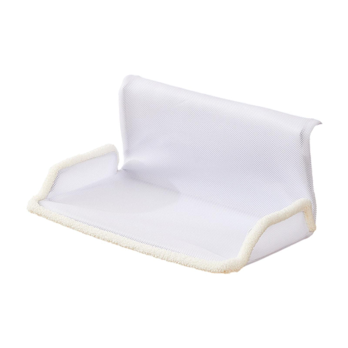 Maxbell Cat Hammock Bed Sunbathing Nappe and Overlooking Hanging Cat Shelf for Chair white