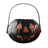 Maxbell Halloween Trick or Treat Bucket Lightweight for Children Boys Girls Festival Black