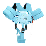 Maxbell Baby Swim Flotation Vest Toddlers Swim Float Vest Light Blue S Shark