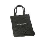 Maxbell Womens Beach Tote Bag Elegant Summer Underarm Bag for Outdoor Commuting Work Black