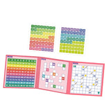 Montessori Math Toy Math Teaching Aid for 3+ Year Old Holiday Gifts Children 1 to 100 Number