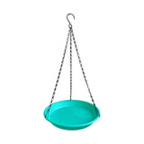 Maxbell Birds Feeder and Birdbath Bowl with Chains Bird Food Tray for Gift Lawn Yard Green