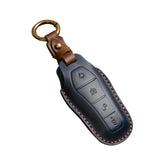 Maxbell Car Key Fob Cover Portable Auto Accessory for Byd Yuan Plus Atto 3 Seal Blue B