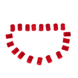 Maxbell 60 Pieces Saxophone Bumper Felts for Alto Tenor Soprano Saxophone Repair