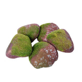 Maxbell 5Pcs Fake Rocks Diorama Faux Rocks for Yard Floral Arrangements Fairy Garden E