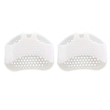 Maxbell Maxbell Silicone Forefoot Pad Metatarsal Pads Ball of Foot Cushions White