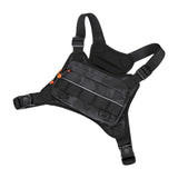 Maxbell Chest Bag for Men with Extra Storage Running Vest for Travel Sports Workouts grey