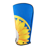Maxbell Golf Bag Rain Cover Foldable Top Cover for Practice Golf Clubs Driving Range Sunflower