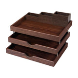 Maxbell File Folder Storage Tray Remote Control Organizer for Bathroom Cleaning