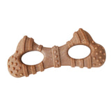 Maxbell Dog Chew Toy Stick Indoor Outdoor Travel Use Entertainment Aggressive Chewer 15.5cmx3cmx6.5cm