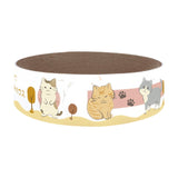 Maxbell Cat Scratcher Cardboard Sofa Corrugated Scratch Pad for Play Kitten Sleeping Silver