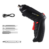 Maxbell Maxbell Electric Screwdriver 90° Rotation Cordless for Furniture Assembly Car Repair 6 Pieces