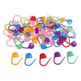 Maxbell 50 Pieces Stitch Markers Knitting Crochet Locking Accessories Needle Clip Counter - Aladdin Shoppers