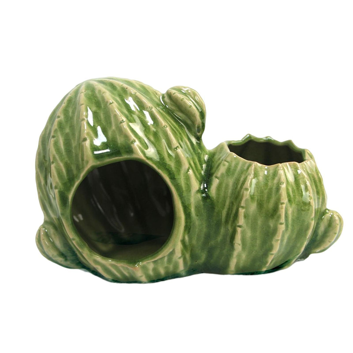 Maxbell Maxbell Hamster House Habitat Cave Small Animal House Cactus Shaped Pet Nesting