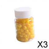 Maxbell 3xFly Fishing Floats Fishing Accessories Foam Floats for Catfish Walleye Trout 8mm