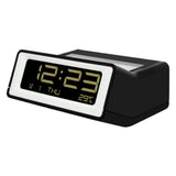 Maxbell Maxbell Digital Alarm Clock with Light Battery Operated for Home Bedside Black