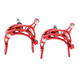 Maxbell Maxbell 2Pieces Road Bike Bicycle Brake Caliper C Clip Set Front Rear Refit Red