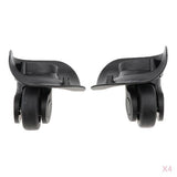 Maxbell 2 Pair Universal Swivel Luggage Suitcase Wheel Replacement Caster Large Size