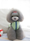Maxbell Maxbell Pet Dog Autumn Winter Jacket Warm Coat Puppy Clothes Apparel Zipper Green M