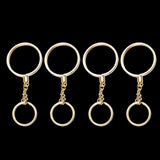 Maxbell 4pcs Coin keyring Pendant Keychain Commemorative Coin Keyring Gift 40mm