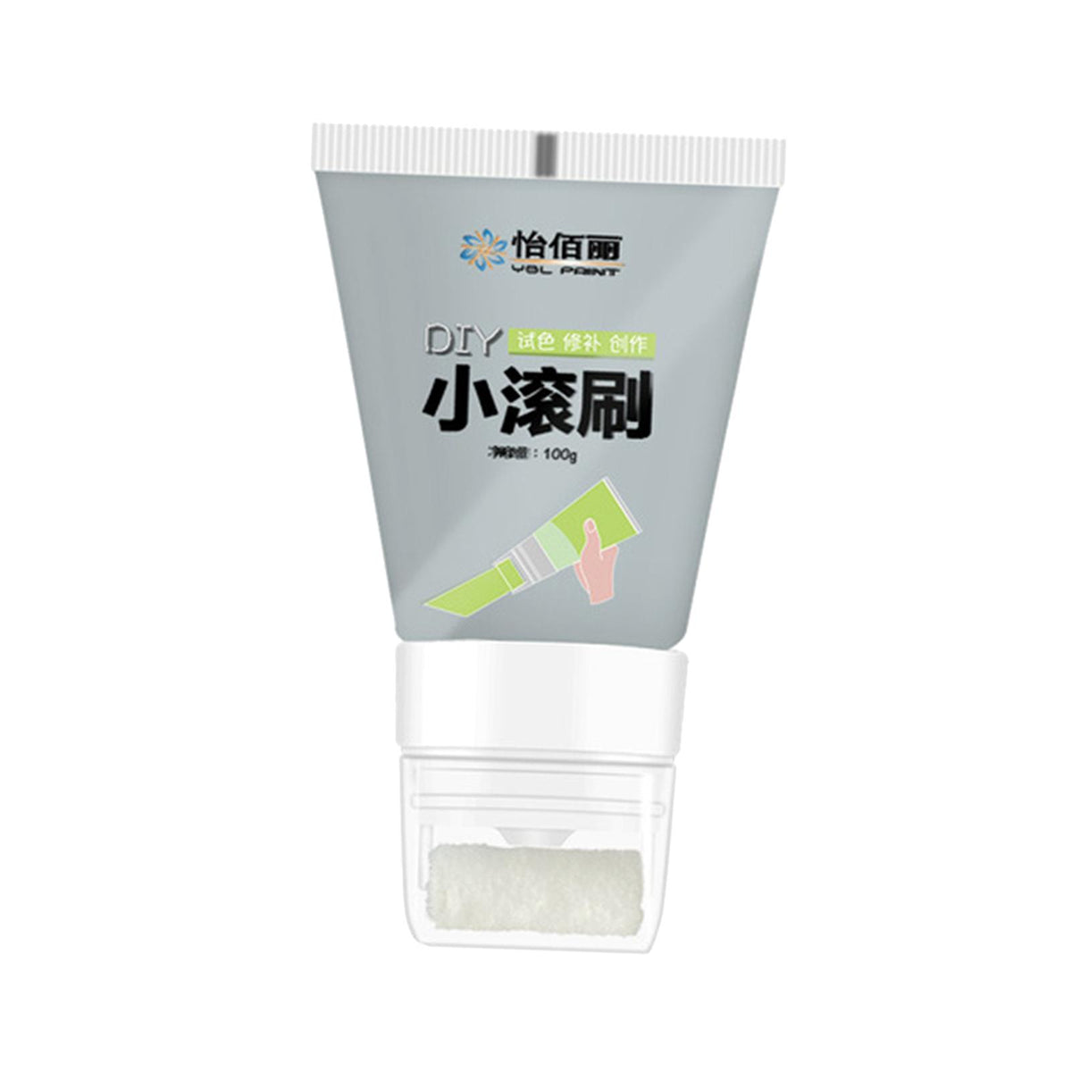 Maxbell Maxbell Drywall Roller Wall Paint Repairing Stains Graffiti Mending Wall Protection Argent