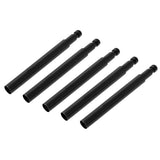 Maxbell 5 Pieces Presta Valve Extender for Fixed Gear Bike/Road Bike Black 60mm - Aladdin Shoppers