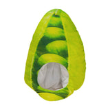 Maxbell Cute Vegetable Hat Pea Head Cover Women Men Soft Headgear for Selfie Cosplay