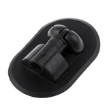 Maxbell Inflatable Boat PVC Awning Top Cover Canopy Sun Shade Mount Base Pedestal, Black - Aladdin Shoppers