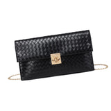 Maxbell Women Clutch Elegant Handbag Pouch Purse Crossbody for Party Travel Shopping Black