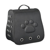 Cat Backpack Carrier Carrying Bag Portable for Outdoor Hiking for Small Dogs black - Aladdin Shoppers