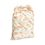 Maxbell Bread Bag for Freezer with Liner with Quick Release Buckle Large Bread Pouch