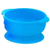 Maxbell 2pcs Solid Color Food-Grade Silicone Baby Bowls with Suction Cup Base 280ml