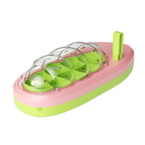 Maxbell Silkworm Terrariums Breeding Box Pet House Development Toy Reptile Terrarium pink