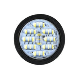 Light-emitting diode round 4 centimeter waterproof 24V, lorry carriage brake light White other