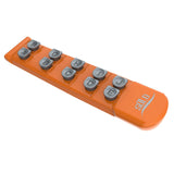 Maxbell Guitar Finger Strengthener Ergonomic Hand Exerciser for Piano Ukulele Guitar orange